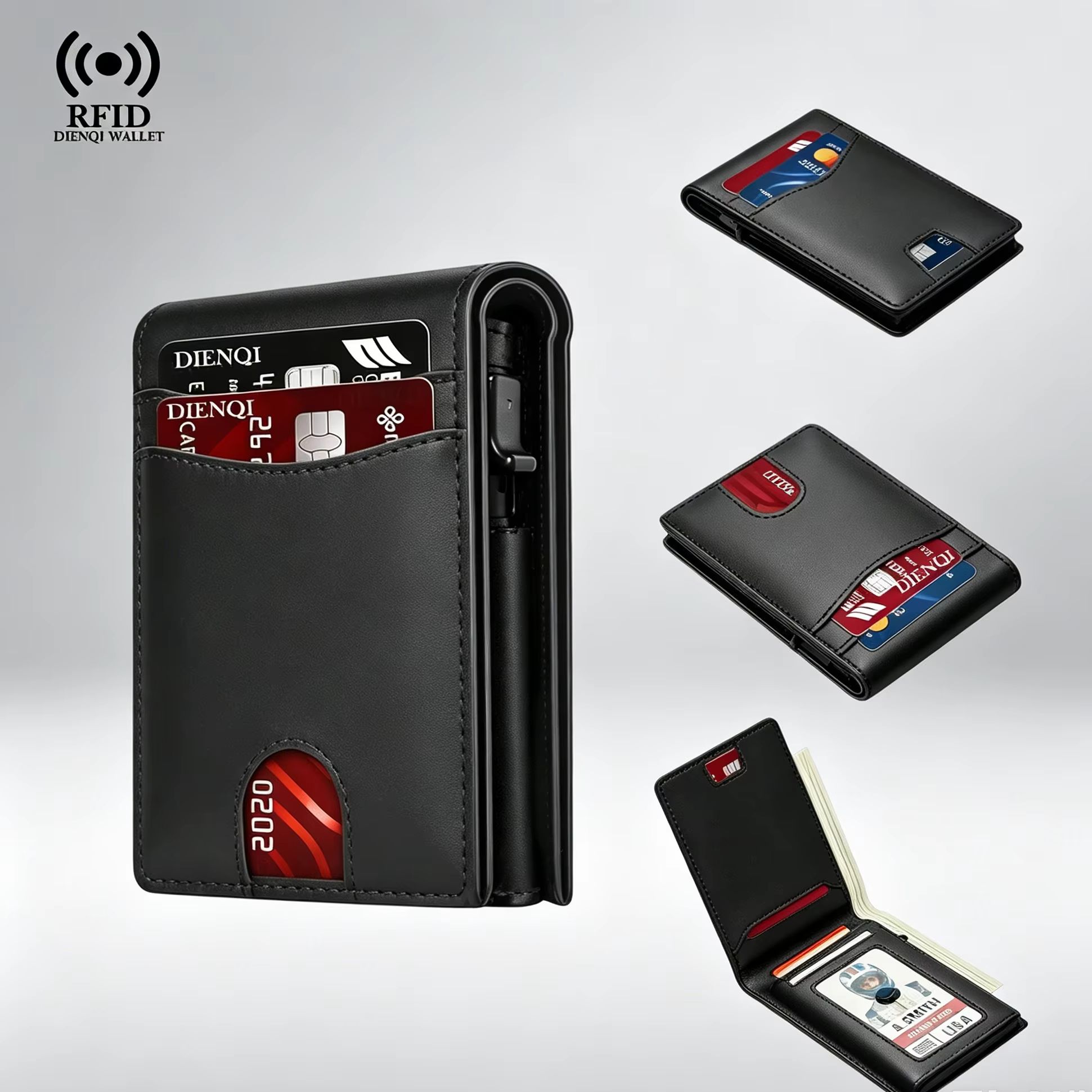 Card Holder Slim Case - Luxury Brand Business Credit Card Holder