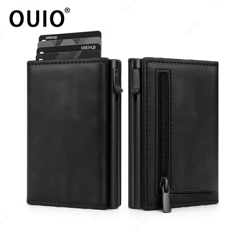 Card Holder Slim Case - OUIO Rfid Credit Card Holder Wallet