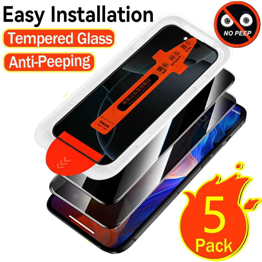 Oppo A78 - Anti Peep Spy Tempered Glass Film
