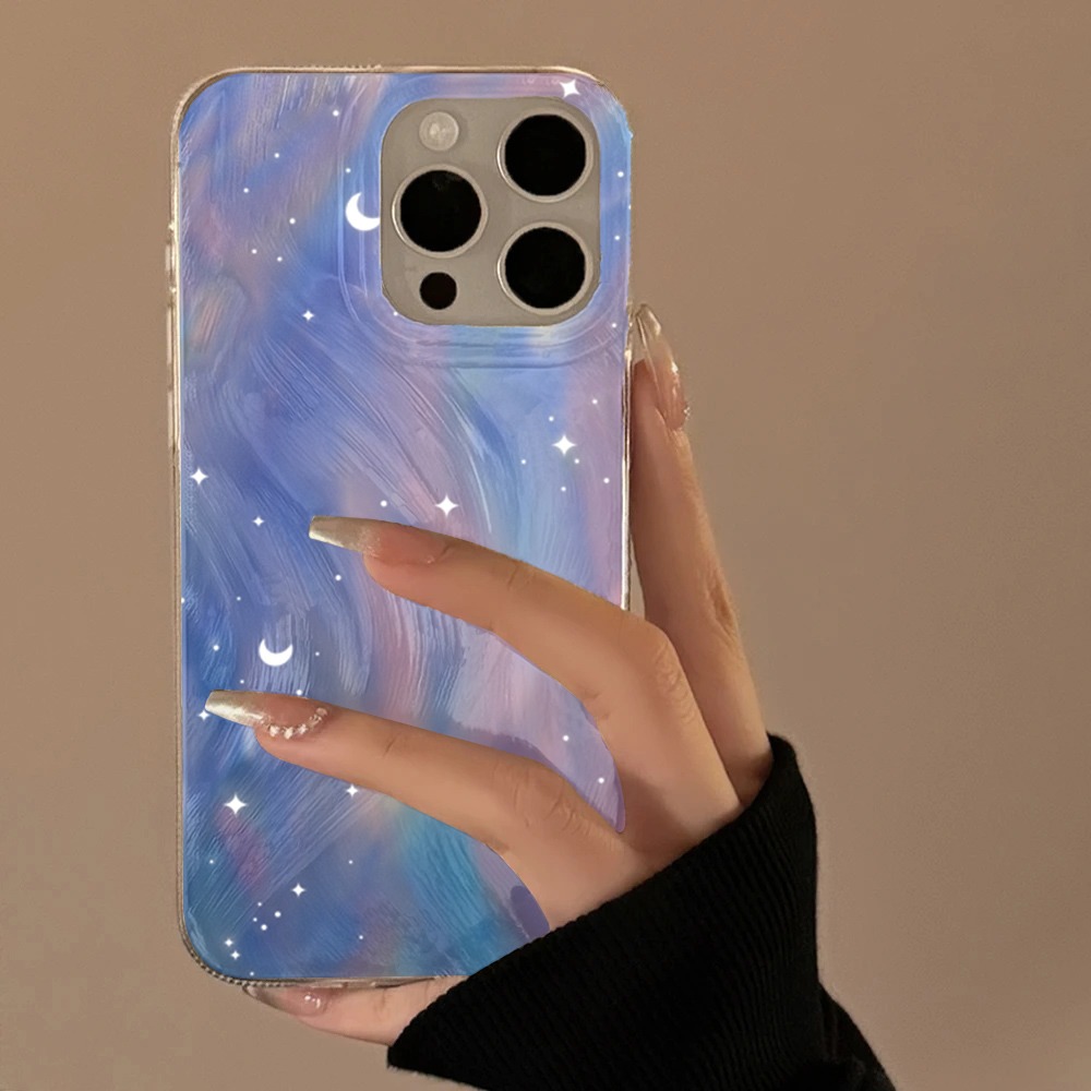 Phone Cases Xiaomi Redmi 12 - Fashion Glitter Starry Gradient Phone Case