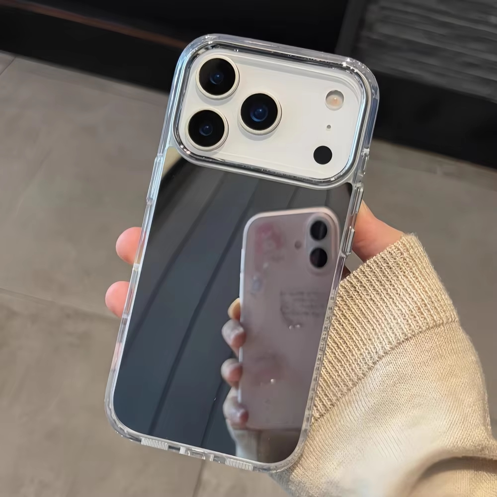 Phone Cases Best - Luxury Acrylic Makeup Mirror Phone Case