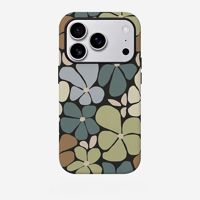 Phone Cases Oneplus - Painting Art - Flowers Film Two-in-One