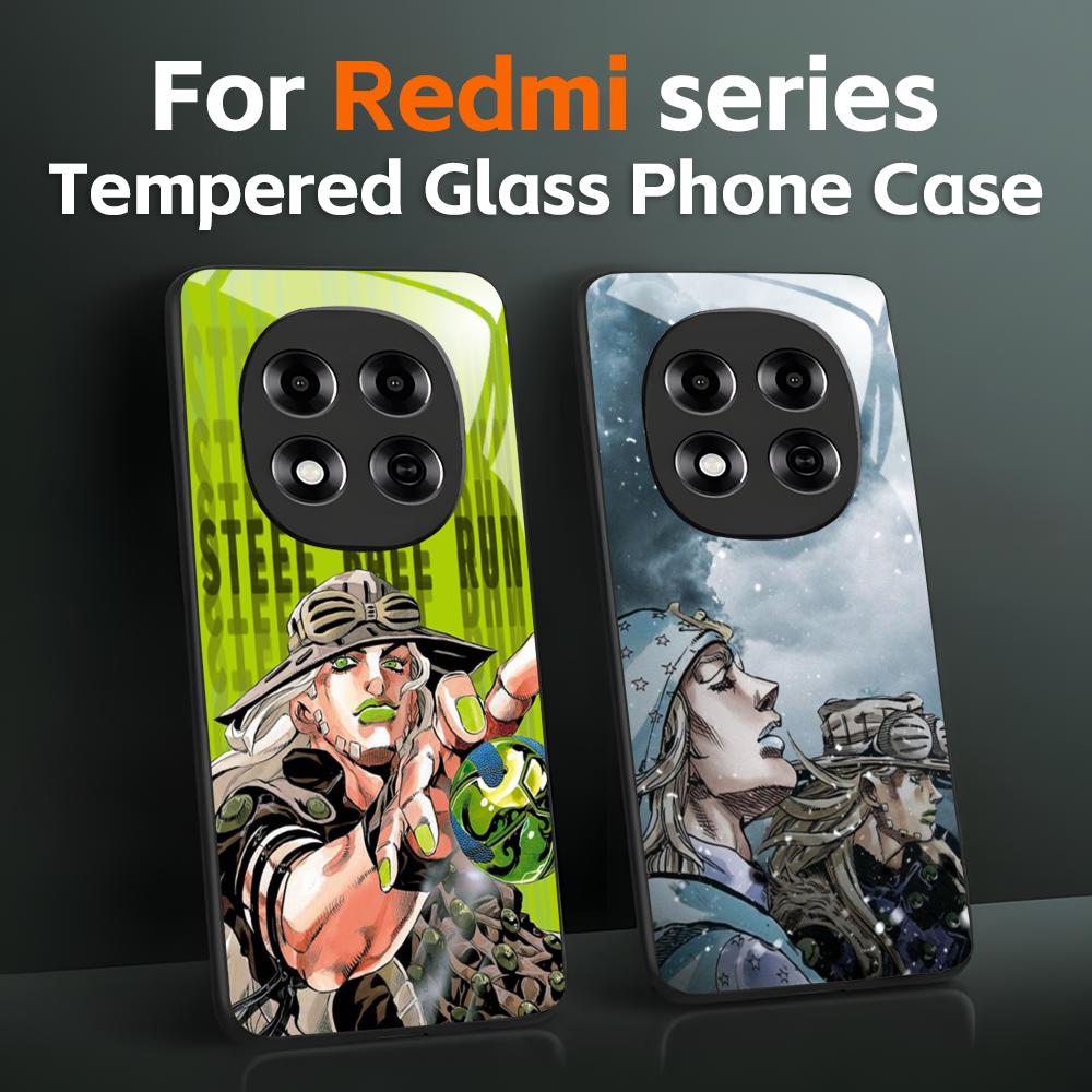 Phone Cases Xiaomi Redmi 12 - Anime JOJO Steel Ball Run cool