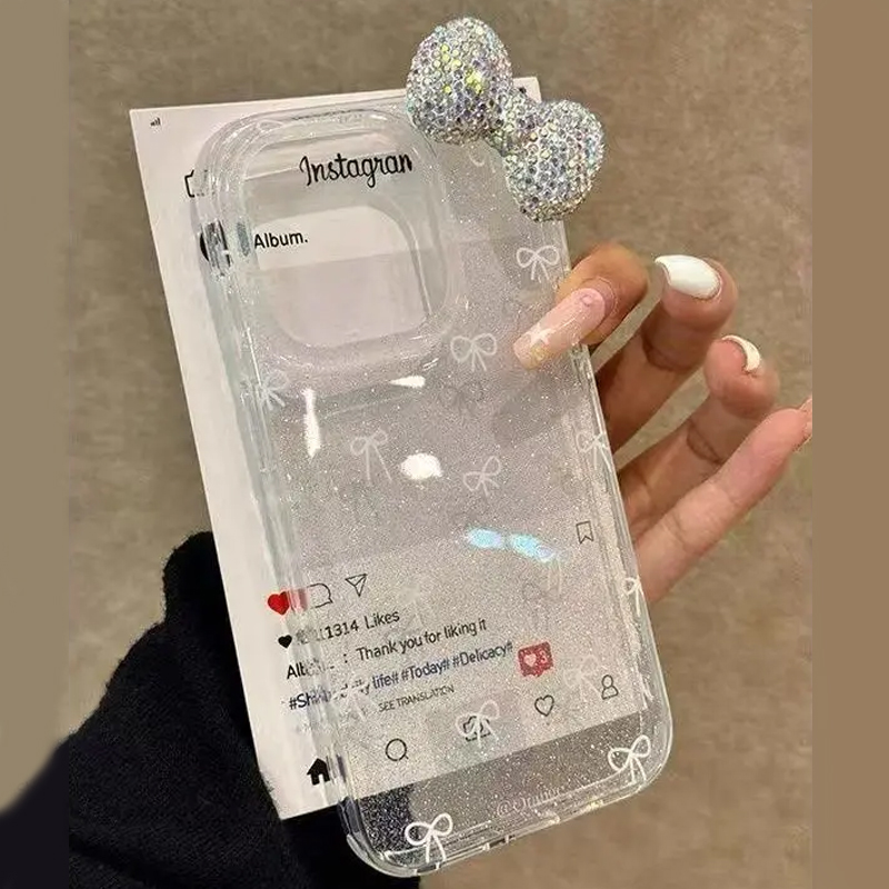 Phone Cases Best - Luxury Sparkling Powder 3D Full Diamond