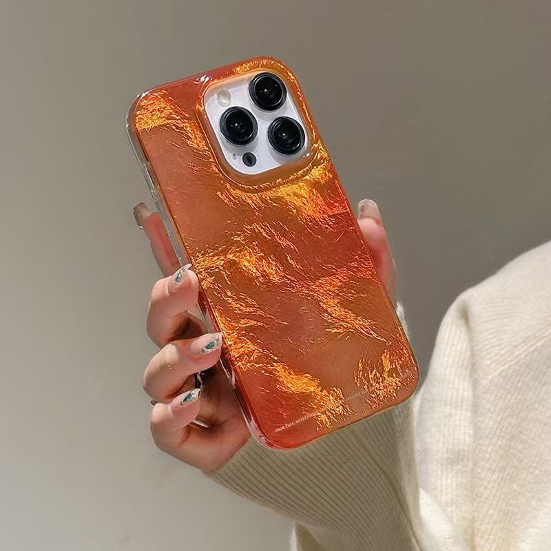 INS Orange Gradient Vortex Pat - Phone Cases Orange recension och pris