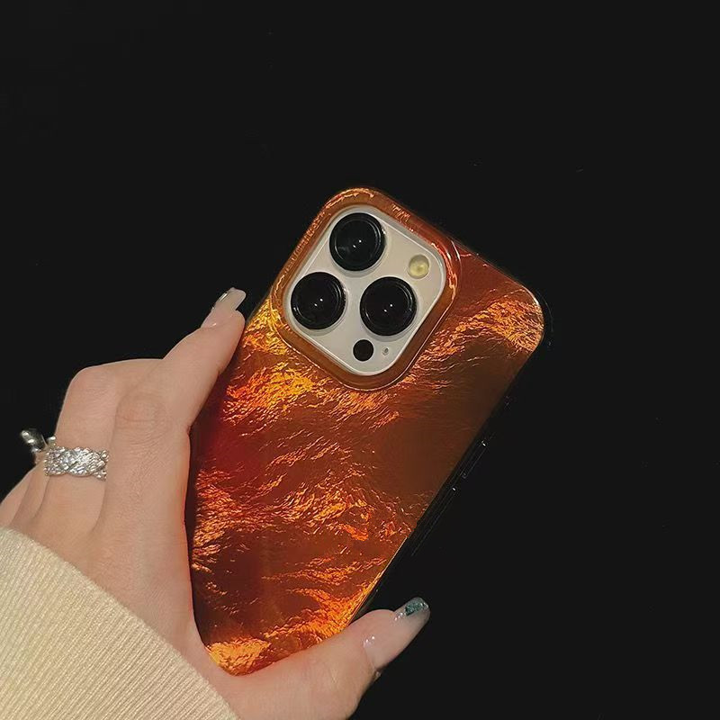 INS Orange Gradient Vortex Pat - Phone Cases Orange recension och pris