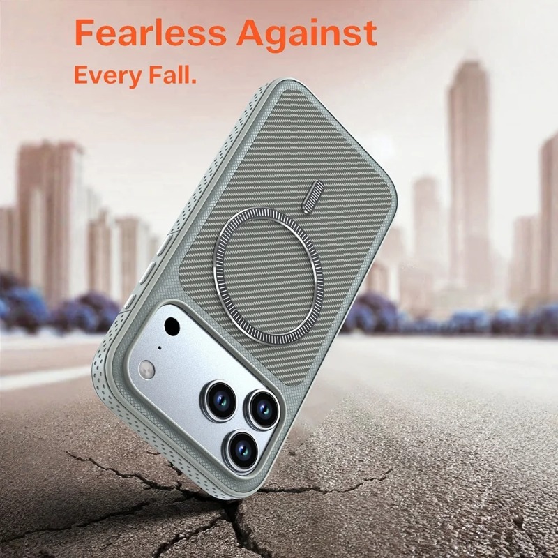 New Carbon Fiber Texture Magne - Rugged Armor Case recension och pris