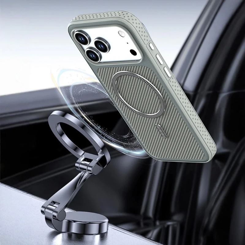 New Carbon Fiber Texture Magne - Rugged Armor Case recension och pris