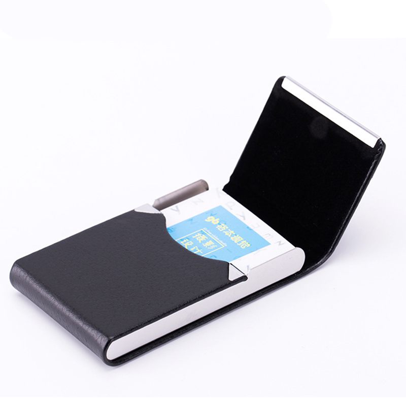 1 PC Business Card Holder Case - Card Holder Slim Case recension och pris