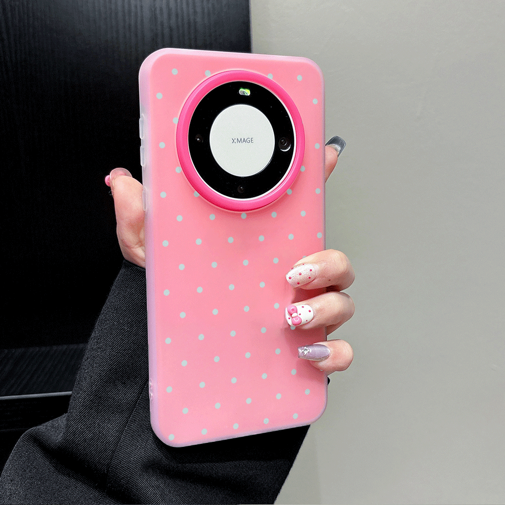 Adorable Light Blue Polka Dot  - Phone Cases Blue recension och pris