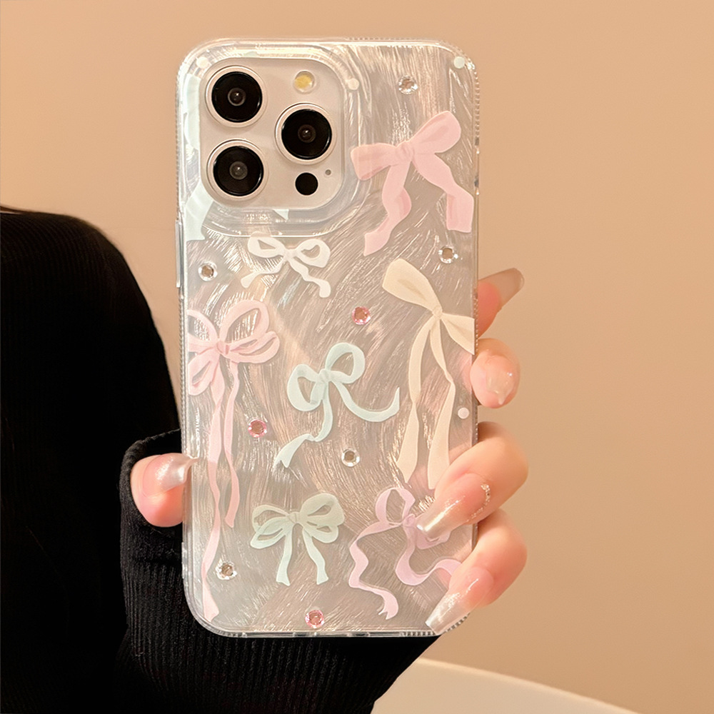Korean Colorful Bowknot Diamon - Phone Cases Korean recension och pris