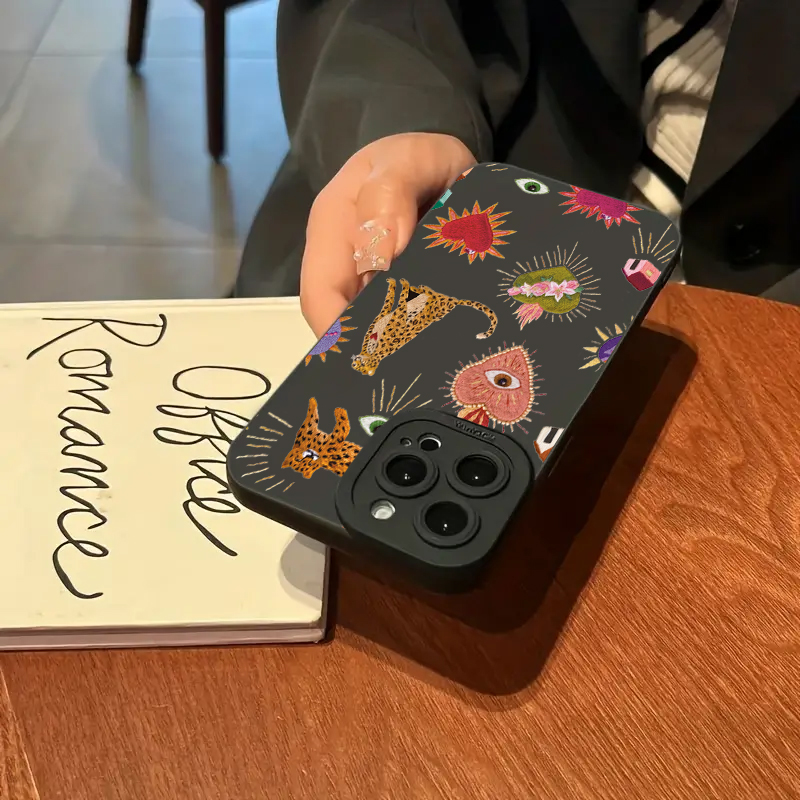 Floral Leopard Eyes Phone Case - Phone Cases Arc recension och pris