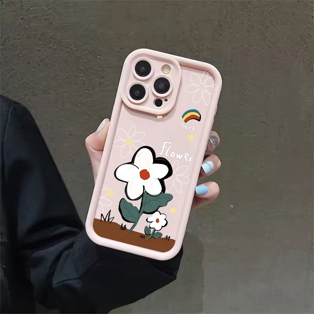 Lucky Cartoon Flower Soft TPU  - Phone Cases Drop Proof recension och pris