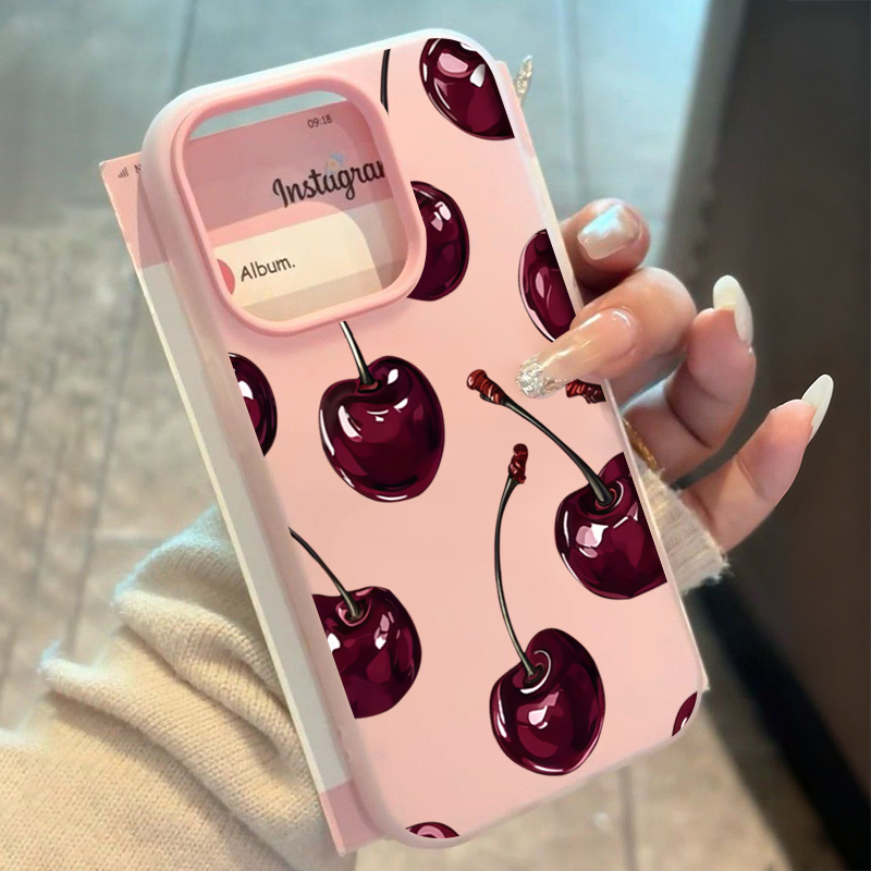 Red Cherry Jelly Phone Case Fo - Phone Cases Cherry recension och pris