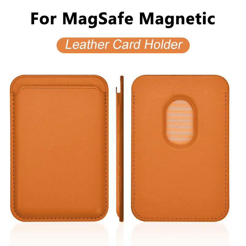 Leather Card Wallet Cover Phon - Card Holder Slim Case recension och pris
