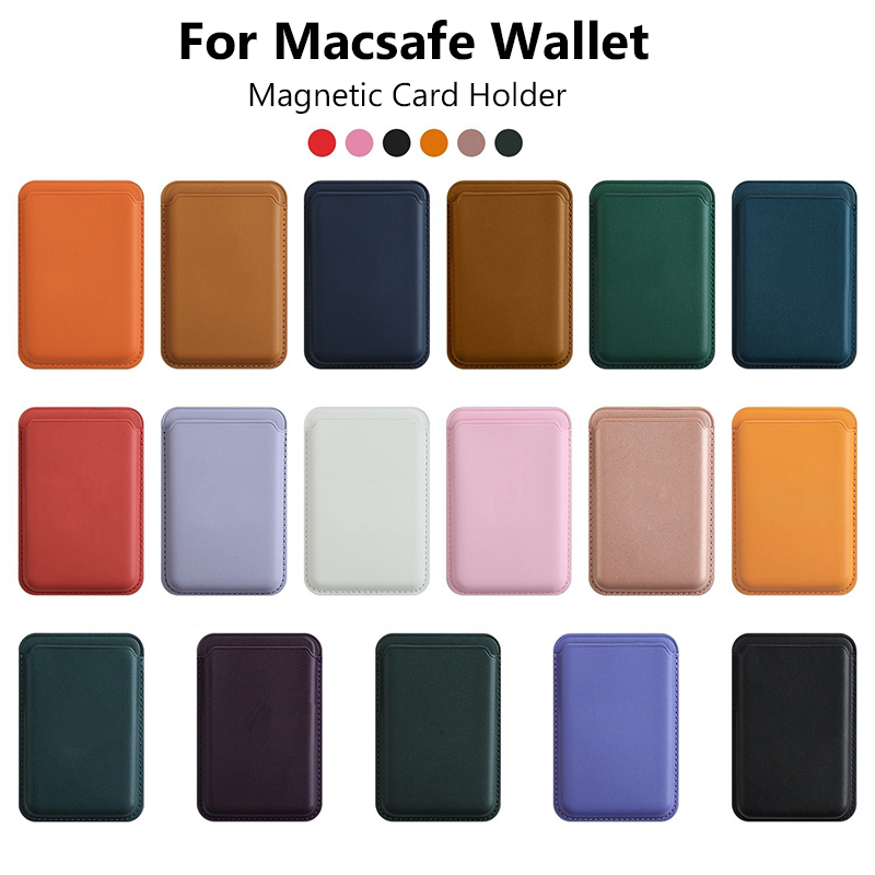 Leather Card Wallet Cover Phon - Card Holder Slim Case recension och pris