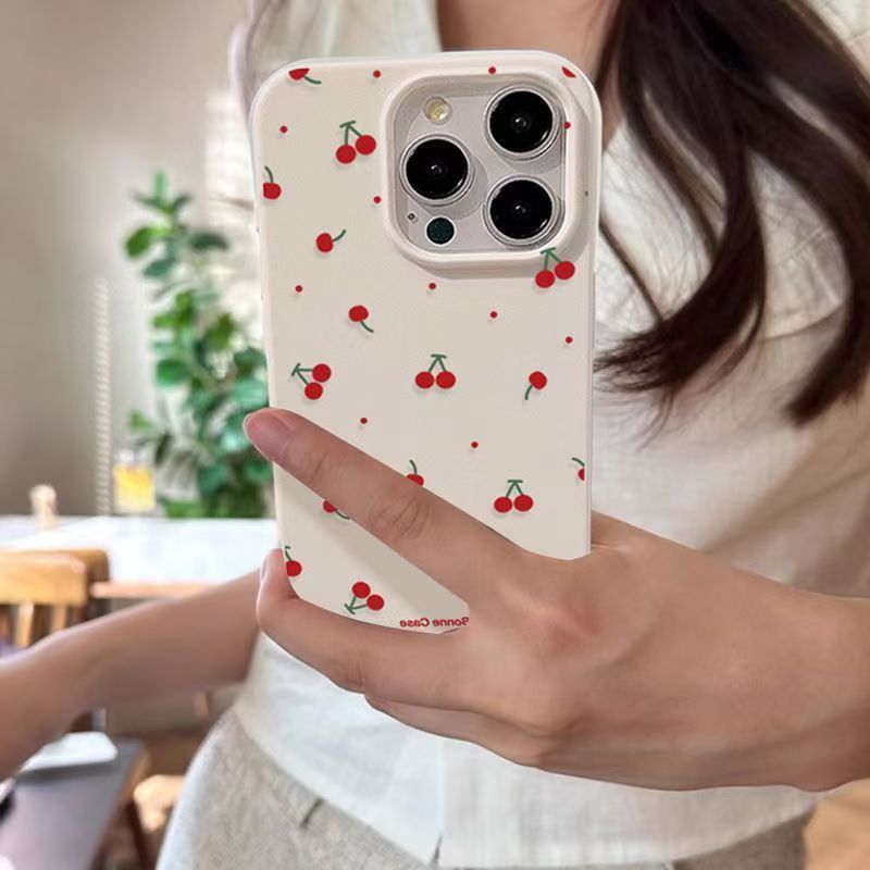 Cute Cartoon Cherry Lichee Pat - Phone Cases Cherry recension och pris