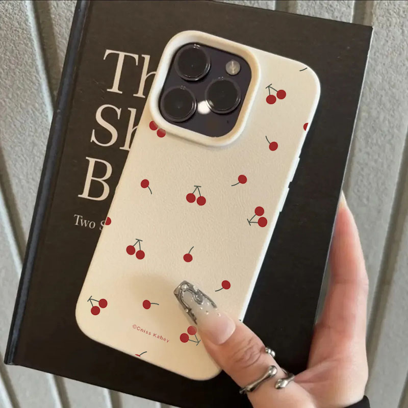 Cute Cartoon Cherry Lichee Pat - Phone Cases Cherry recension och pris