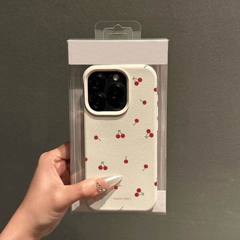 Cute Cartoon Cherry Lichee Pat - Phone Cases Cherry recension och pris