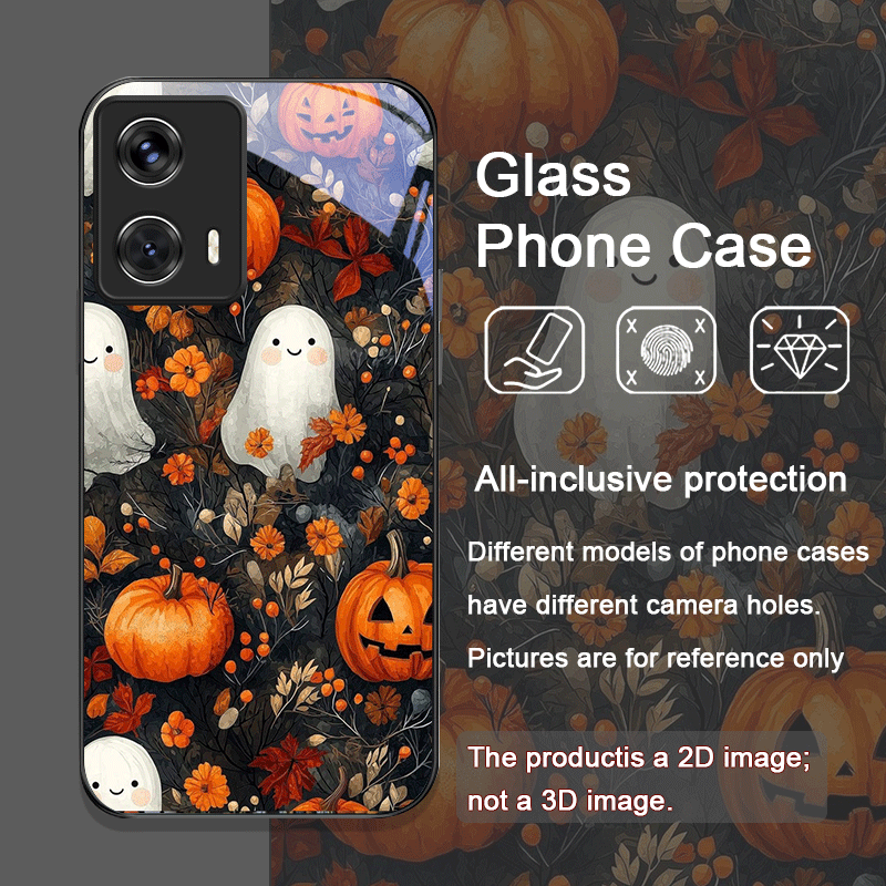 Halloween Pumpkin Ghost Booksh - Phone Cases For Motorola recension och pris
