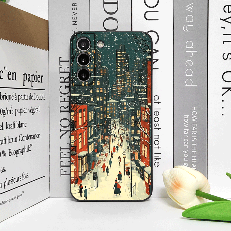 Christmas Snow Street Shop Win - Phone Cases Oneplus recension och pris