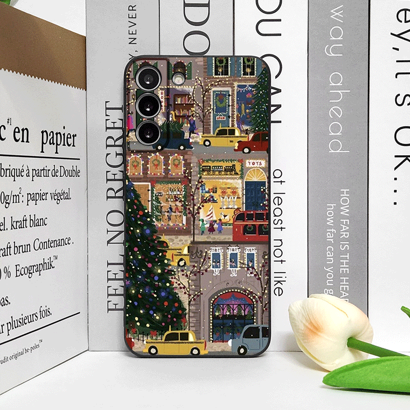 Christmas Snow Street Shop Win - Phone Cases Oneplus recension och pris