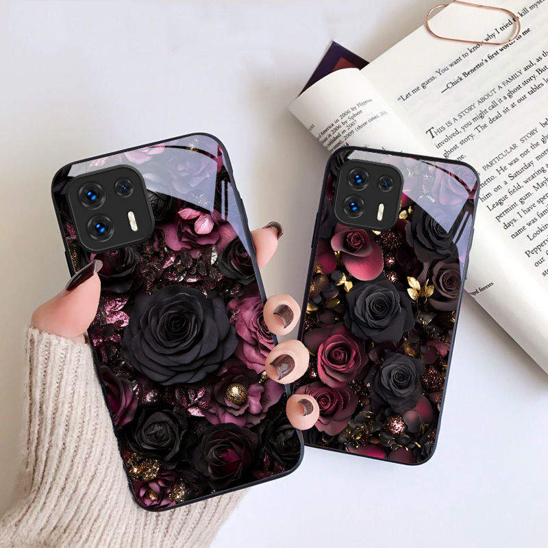 Wine red flower petals For Mot - Phone Cases For Motorola recension och pris