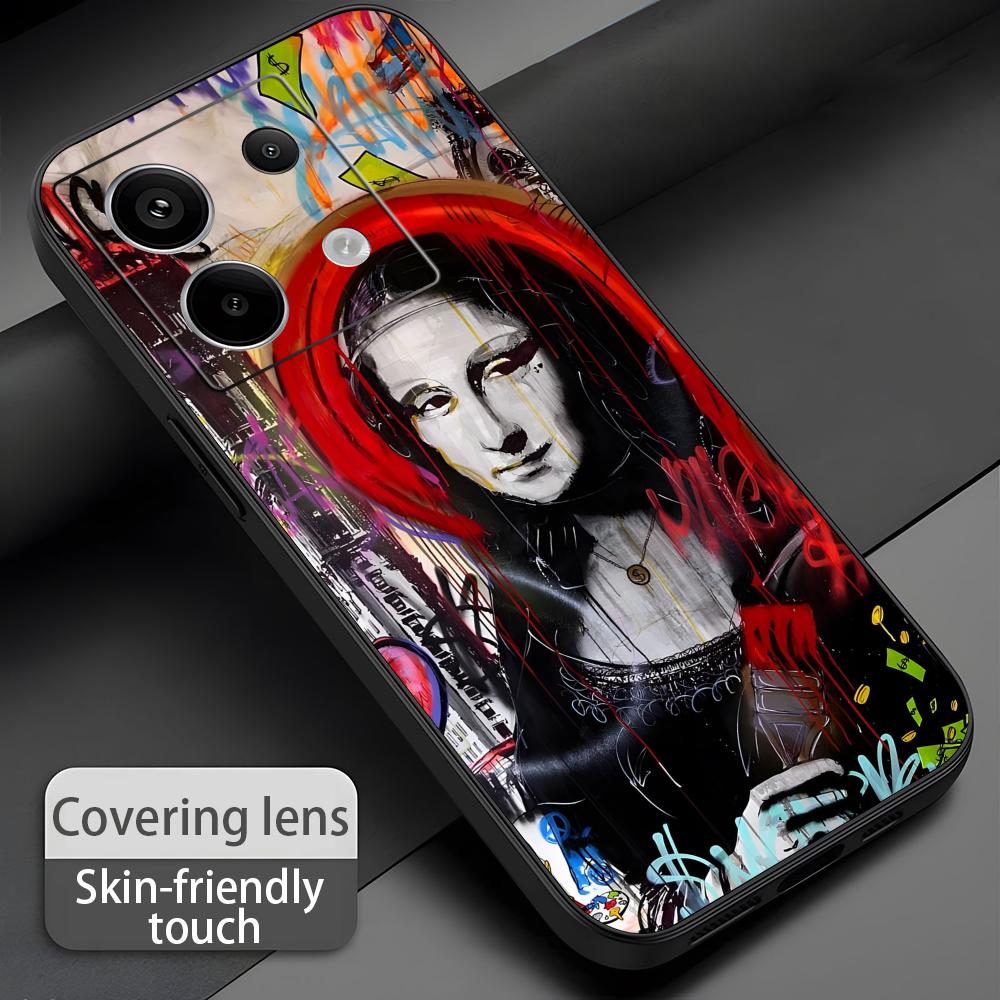 Banksy Graffiti Art  Phone Cas - Phone Cases Xiaomi Redmi 12 recension och pris
