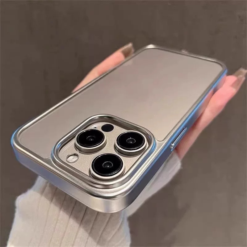 Luxury Simple Solid Color Case - Phone Cases Best recension och pris