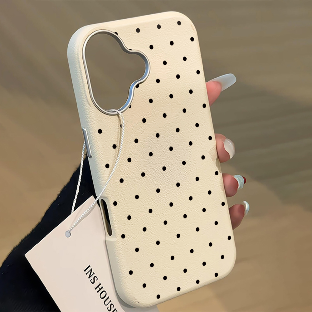 Korean INS Cute Polka Dot Phon - Phone Cases Korean recension och pris