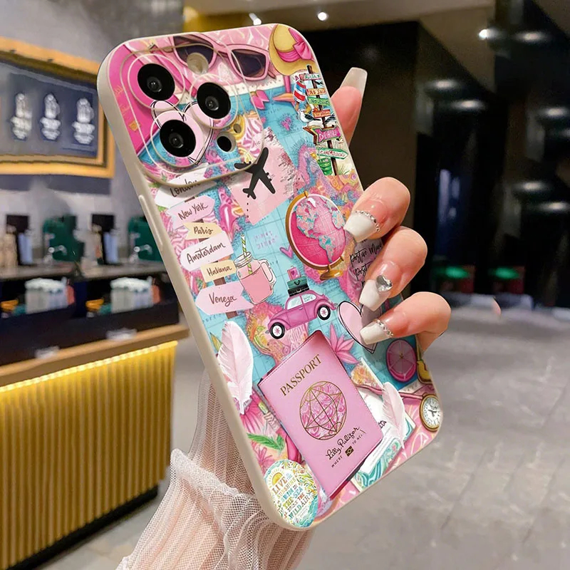 Travel Plane Printed Matte Ant - Phone Cases Drop Proof recension och pris
