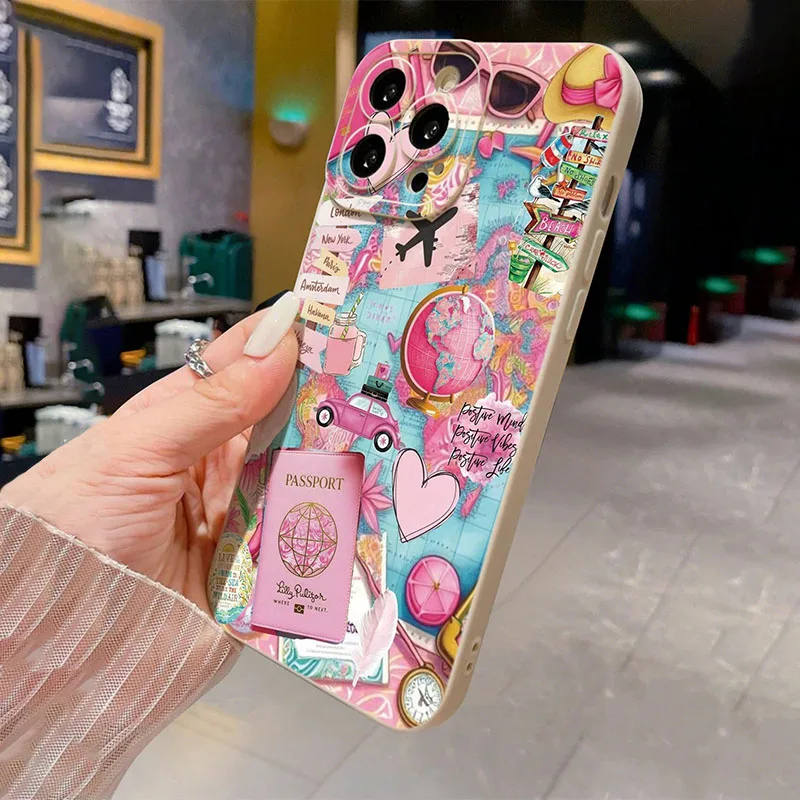 Travel Plane Printed Matte Ant - Phone Cases Drop Proof recension och pris