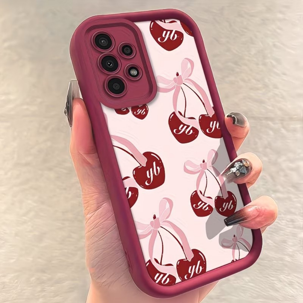 Hot Sale Cherry Bow Soft Anti- - Phone Cases Cherry recension och pris