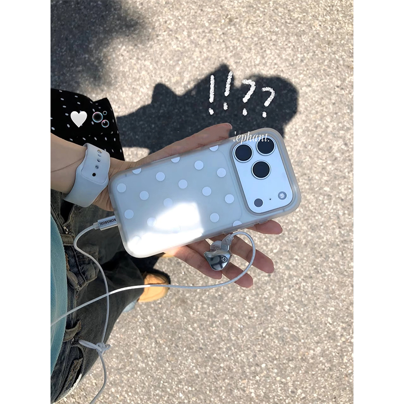Simple Angel White Polka Dot C - Phone Cases Polka Dot recension och pris