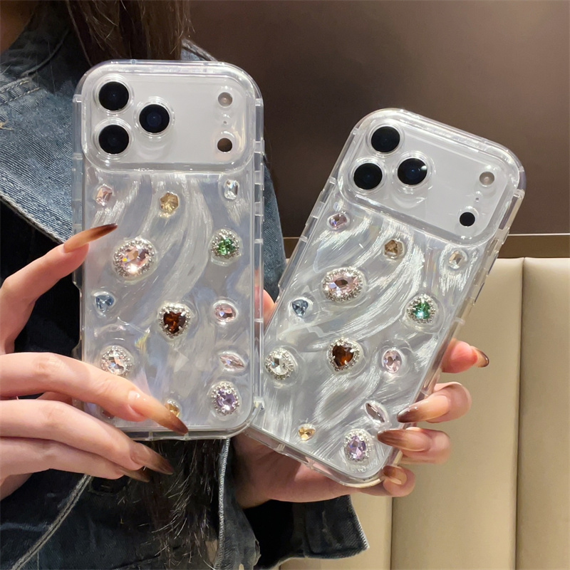 Korean Color Gemstones Resin C - Phone Cases Korean recension och pris
