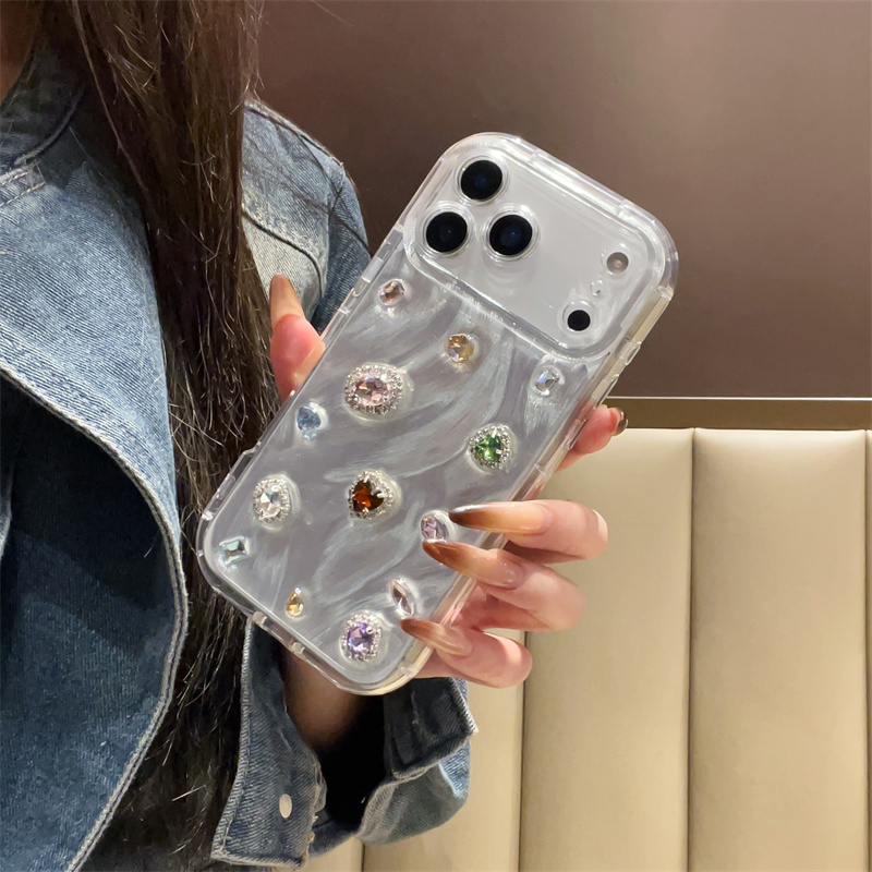 Korean Color Gemstones Resin C - Phone Cases Korean recension och pris