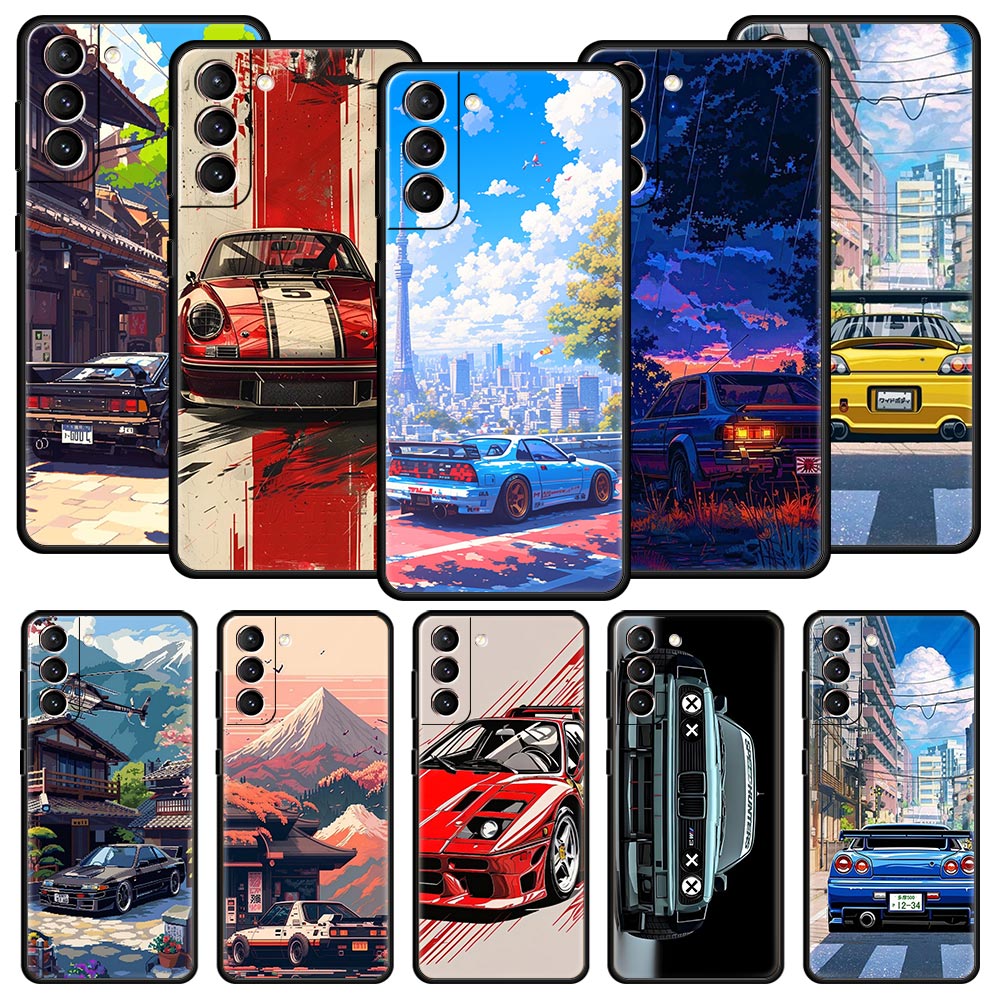 JDM Tokyo Drift Sports Car Pho - Phone Cases Tokyo recension och pris