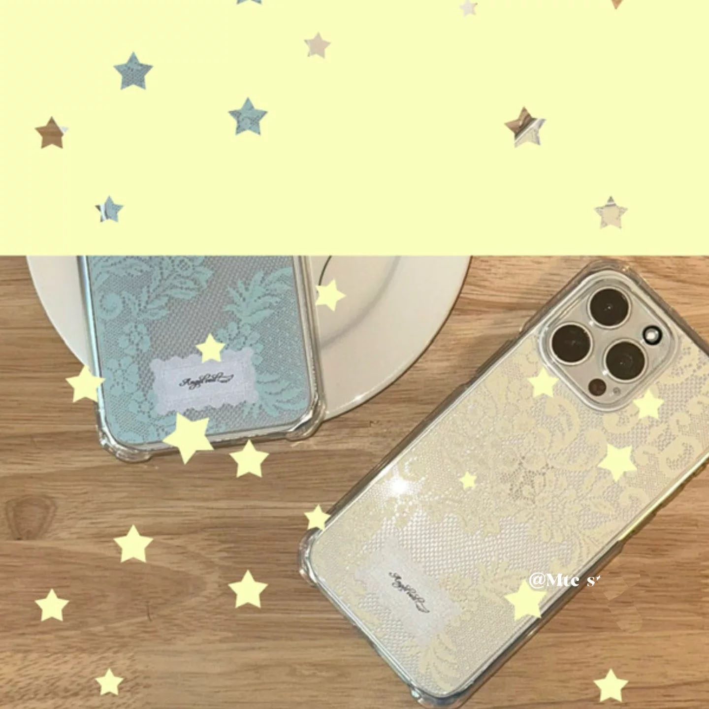Korean Ins Colored Lace Sweet  - Phone Cases Best recension och pris
