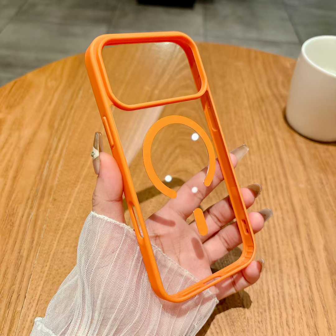 Orange Magnetic Case for Magsa - Phone Cases Orange recension och pris
