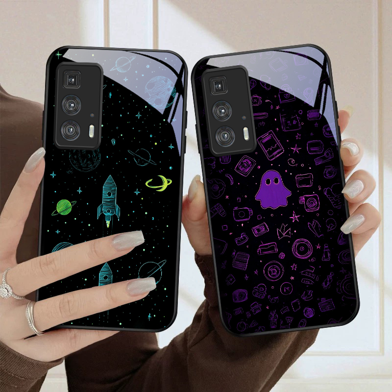 Violet Star River Pattern For  - Phone Cases For Motorola recension och pris