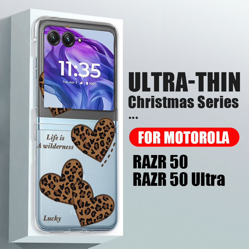 Leopard Print Hearts Pattern C - Phone Cases For Motorola recension och pris
