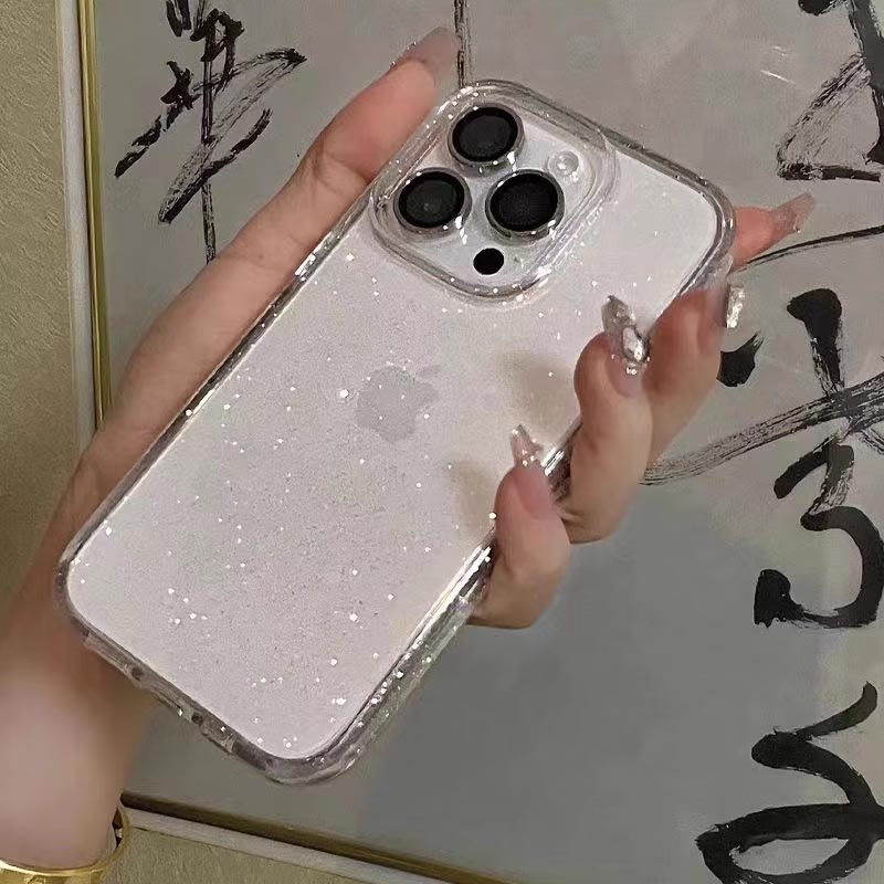 Luxury Clear Glitter Case For  - Phone Cases Arc recension och pris