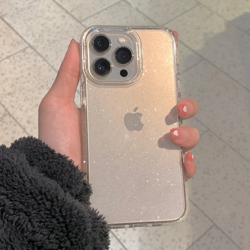 Luxury Clear Glitter Case For  - Phone Cases Arc recension och pris