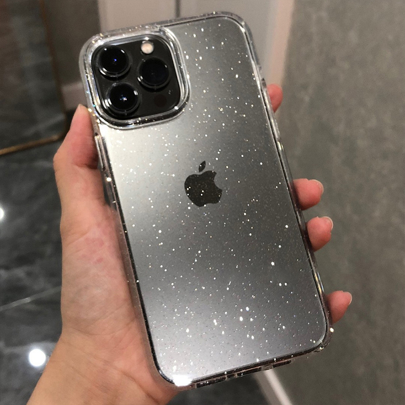 Luxury Clear Glitter Case For  - Phone Cases Arc recension och pris
