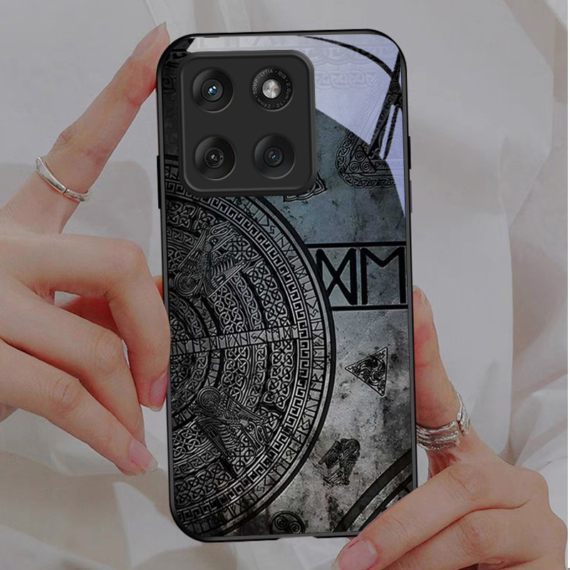 Ancient Norse Codex Black Glas - Phone Cases For Motorola recension och pris