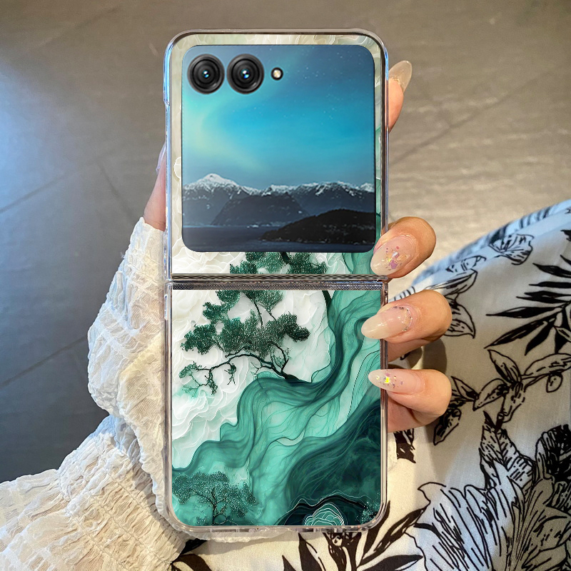 Blue Flowers Forest Print Phon - Phone Cases For Motorola recension och pris