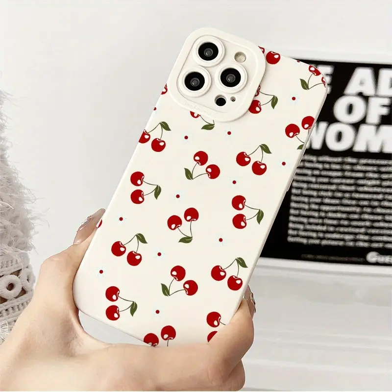Cute Ins Cherry Case For iPhon - Phone Cases Arc recension och pris