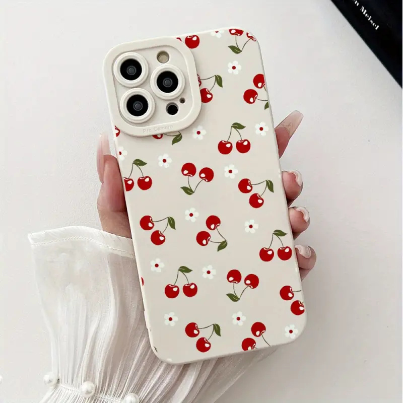 Cute Ins Cherry Case For iPhon - Phone Cases Arc recension och pris