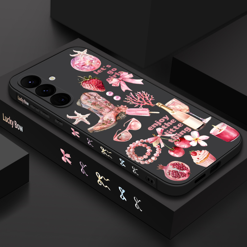 Strawberry Cherry Pattern Phon - Phone Cases Cherry recension och pris