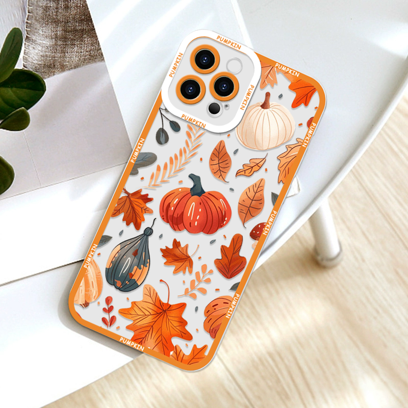 Retro Autumn Maple Leaf Pumpki - Phone Cases For Motorola recension och pris